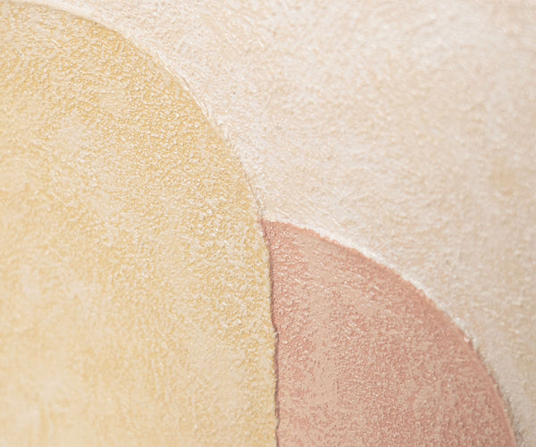 Abstract Beige Bilder set Premium Original Gemälde Handgemalt mit Rahmen