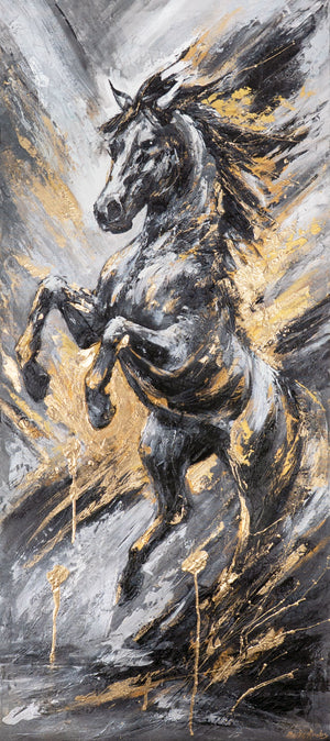 Künstlerische Acrylmalerei Struktur Deko