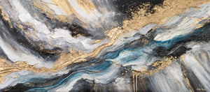 Künstlerische Acrylmalerei Struktur Deko