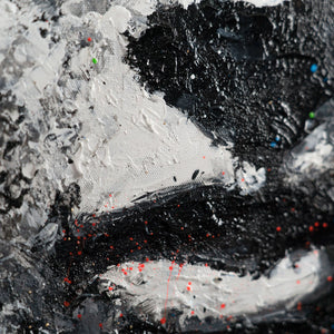 Moderne Abstrakte Gemälde mit Rahmen - Wand Kunst Dekor "Ätherisches Bild"