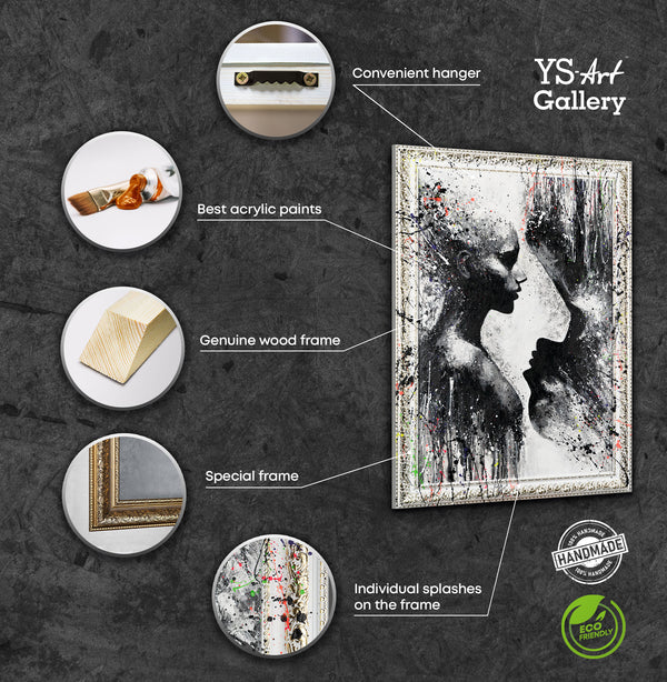 Modern Handmade Paintings for Living Room – Unique Abstract Art Collection