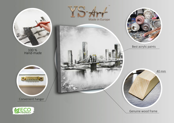 Abstrakte Wandkunst modern