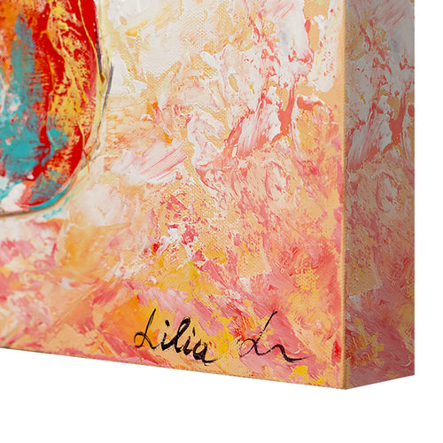 Acrylmalerei blumen abstrakt „Schöne Blumen“