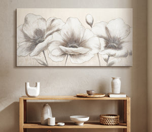 Blumen abstrakte bilder handgemalt Blumen II