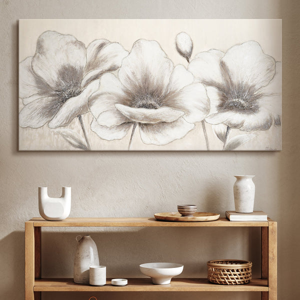 Blumen abstrakte bilder handgemalt Blumen II