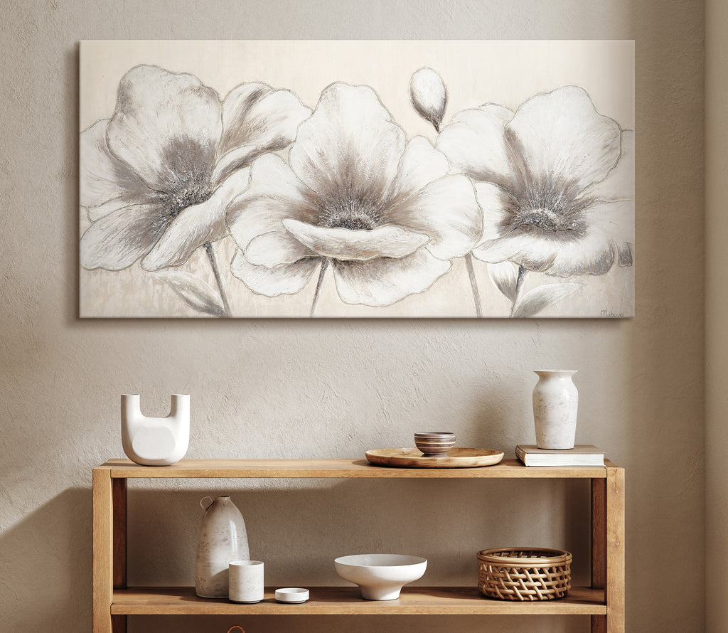 Blumen abstrakte bilder wohnzimmer