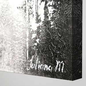 Handgemalte abstrakte kunst bilder "Courage"