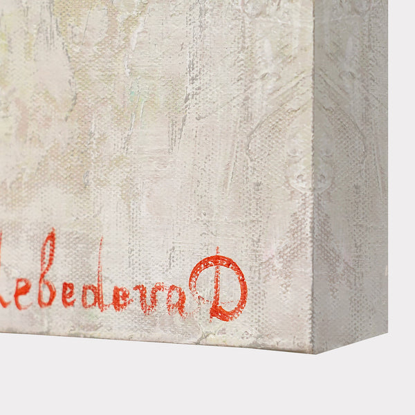 Acrylbilder Tiere – Moderne Kunstwerke auf Leinwand, Handgemalte Giraffen mit Blumenkränzen