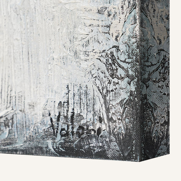 Modern abstract animal painting with frame "Happy sheep"