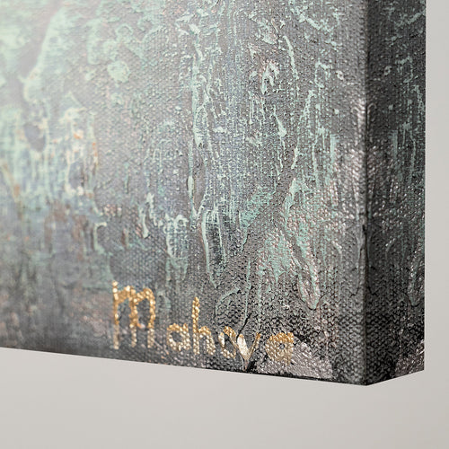 Abstrakte malerei acryl handgemalte "Sonnenenergie"