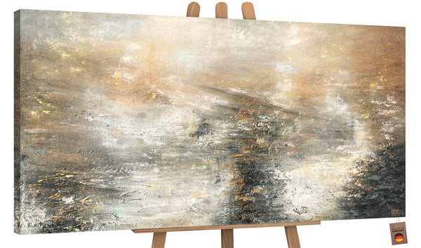 Handgemalte bilder auf leinwand acrylgemälde "Kraft der Elemente"