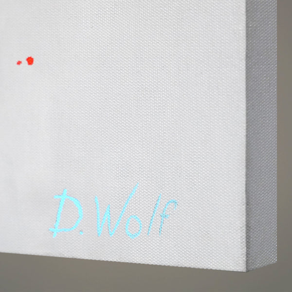 Acrylic painting on canvas: modern abstract wall art "Colorful life"