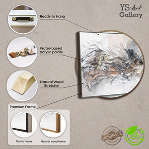 Bilder abstrakt mit Rahmen "Ewigkeit III"