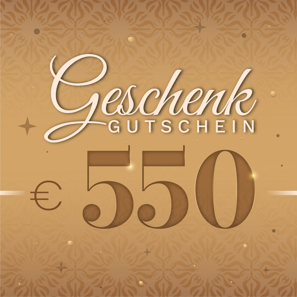 Geschenkkarte für ein beliebiges Gemälde bis zu 550 Euro