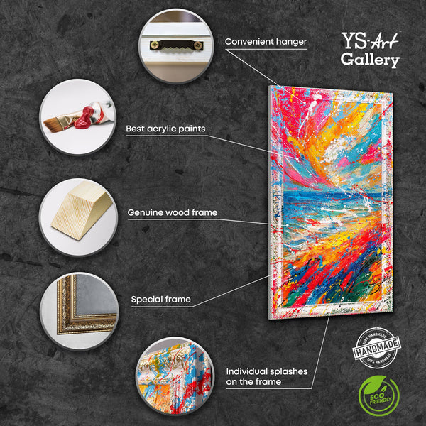 Handgemalte Acrylkunst Made in Germany