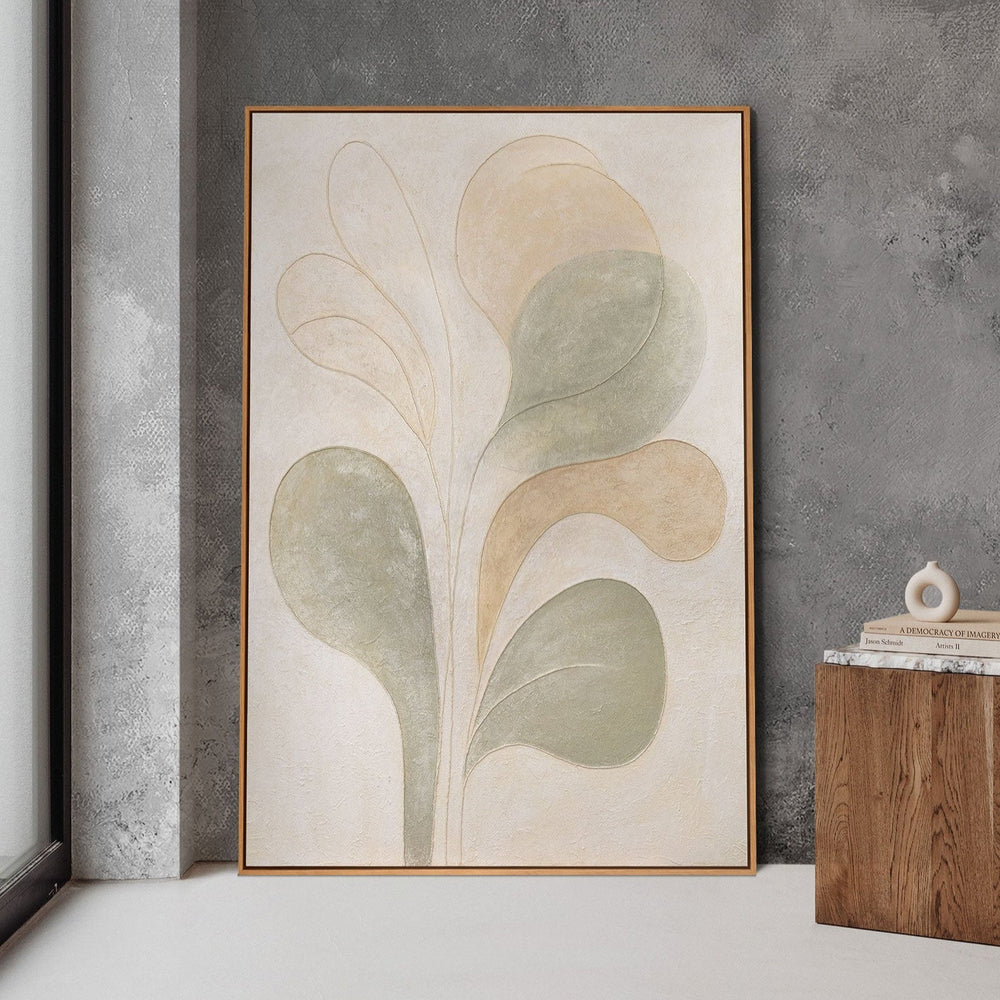 Moderne Wandkunst im Wohnzimmer Stil