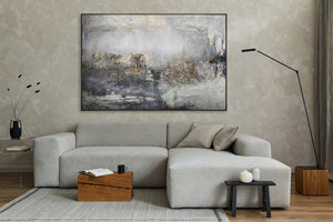 Canvas wall art with frame "Mirage"