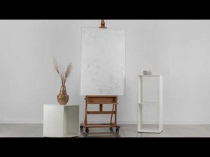 Gerahmte bilder für wohnzimmer "Weiße Symphonie"