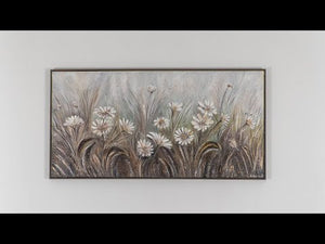 Acryl Gemälde "Gänseblümchen" Acrylbilder Blumen für Wohnzimmer