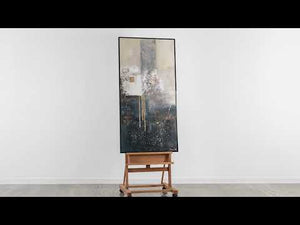 Handgemalte abstrakte bilder leinwand "Fragmente"