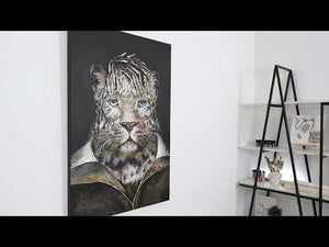 Moderne kunst bilder tiere "Temperament" 120x80cm