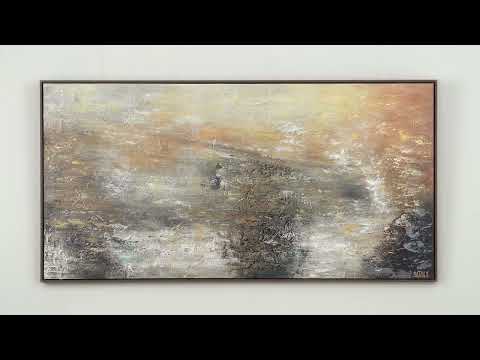 Modern Wanddeko Acrylbild "Kraft der Elemente"