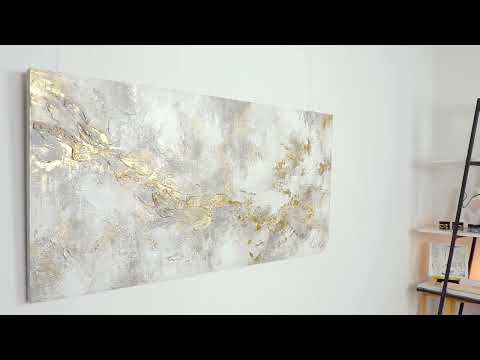 Moderne abstrakte kunst bilder "Geschichte"