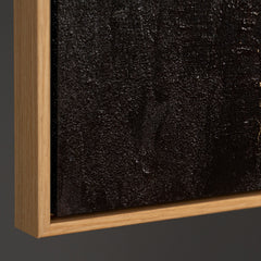 Reliefbild Acrylmalerei gold braun modern
