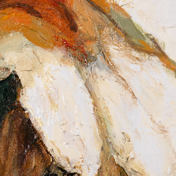 Strukturmalerei mit lebendiger Bewegung