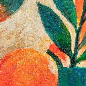 nahaufnahme-strukturpaste-bilder-kaufen-portraet-frau-gelb-relief