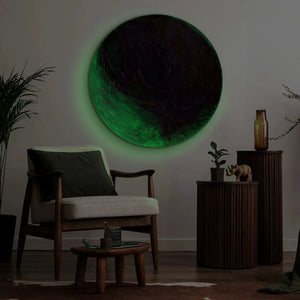Wandkunst Grüne abstrakte