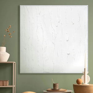 Minimalistisches handgemaltes Leinwandbild